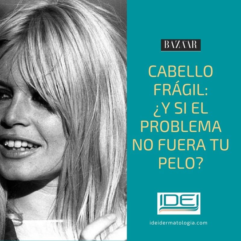 Cabello frágil ¿y si el problema no fuera tu pelo?