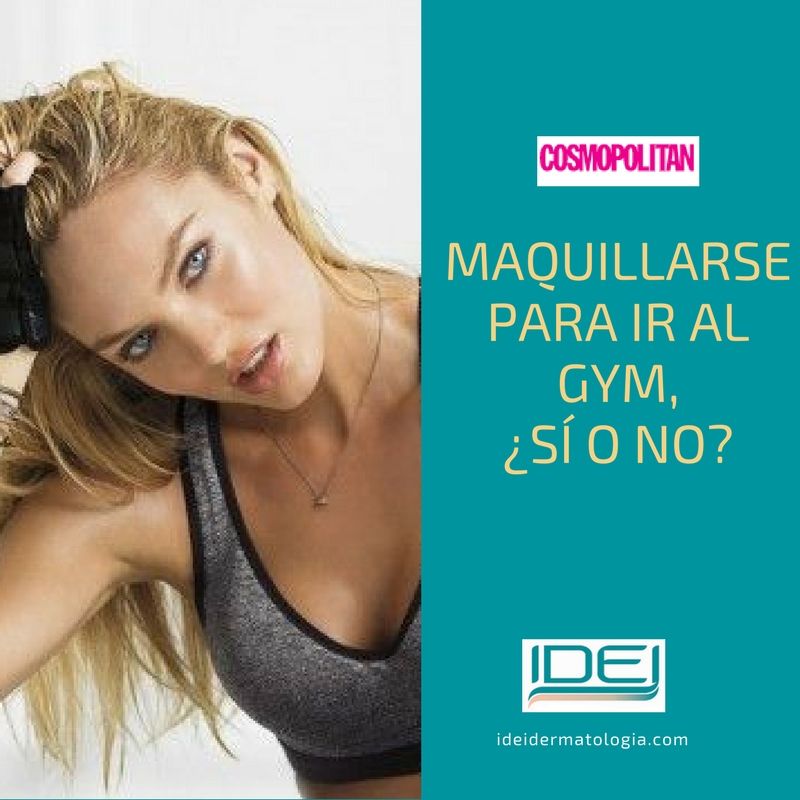 riesgos exponemos a nuestra piel al realizar deporte con la piel maquillada