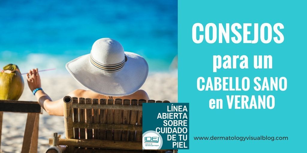 Consejos para un cabello sano y bonito en verano