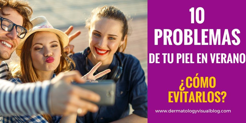 PROBLEMAS DE LA PIEL EN VERANO